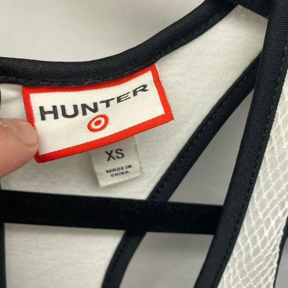 Hunter For Target White Mesh Overlay Tank Dress size XS - Picture 3 of 3